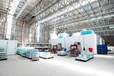 KWT Beverages factory floor